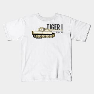 Tiger I Late Tiger Tank Kids T-Shirt